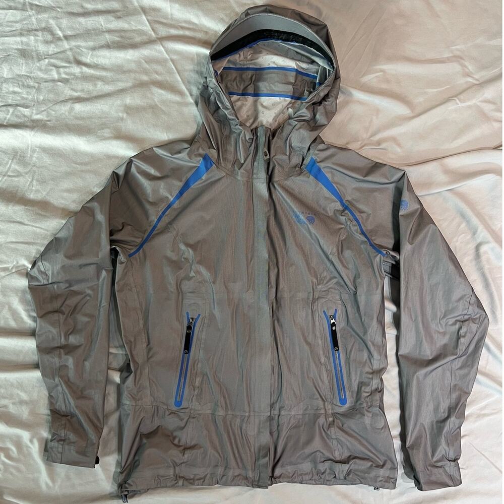 Mountain Hardwear Zweld Technology Rain Shell Jacket Large